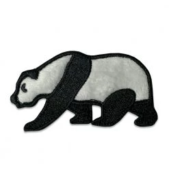 Grassroots California New Furry Panda Removable Bear Patch