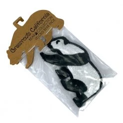 Grassroots California New Furry Panda Removable Bear Patch