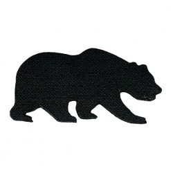 Grassroots California Geometric Purple Removable Bear Patch
