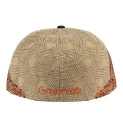 Grassroots California Red Rocks V3 Tan Fitted Hat New