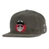 Grassroots California Aaron Brooks Eazy Bertha Gray Zipperback Hat New