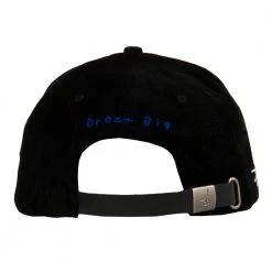Grassroots California New Phlo Designs Columbine Removable Logo Black Strapback Hat