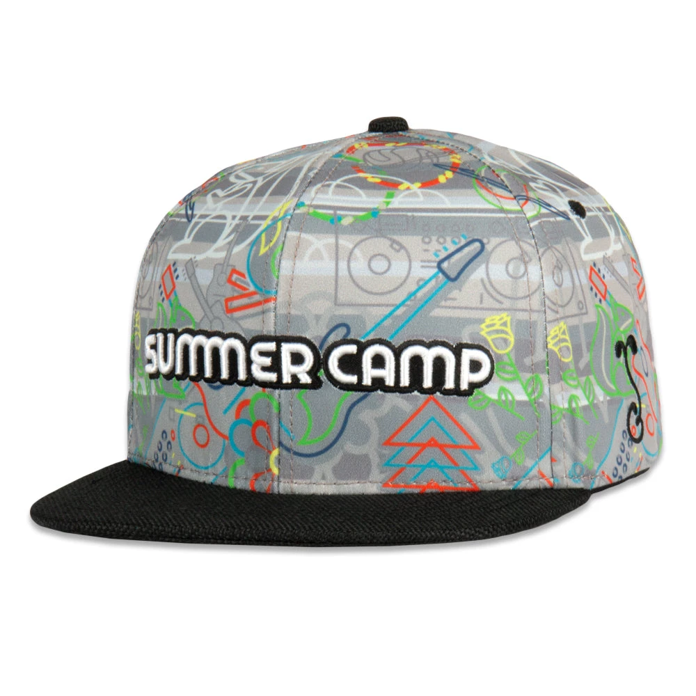Grassroots California New Summer Camp 2022 Gray Snapback Hat 3 Grassroots California New Summer Camp 2022 Gray Snapback Hat