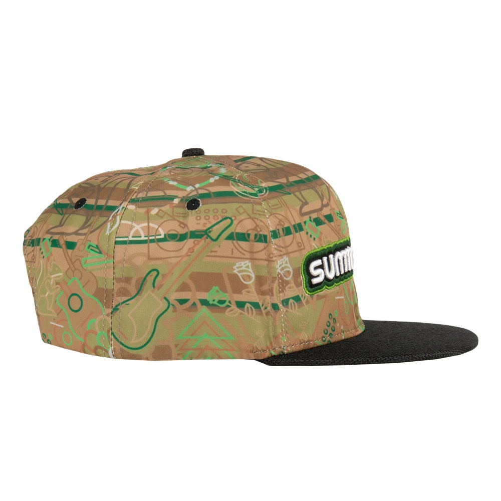 Grassroots California New Summer Camp 2022 Green Snapback Hat 6 Grassroots California New Summer Camp 2022 Green Snapback Hat