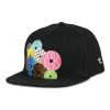 Grassroots California KGB Glass Decade Of Donuts Black Snapback Hat