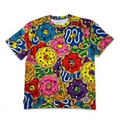 Grassroots California KGB Glass Assorted Donuts T Shirt New