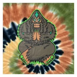 Grassroots California New Bigfoot One Meditation Earth Dye T Shirt