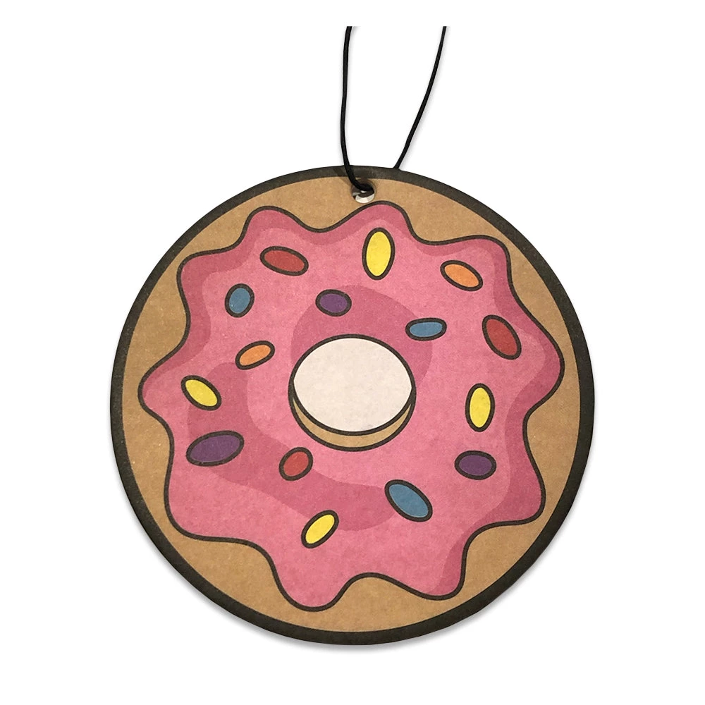 Grassroots California KGB Glass Pink Sprinkle Donut Air Freshener 3 Grassroots California KGB Glass Pink Sprinkle Donut Air Freshener