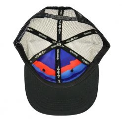 Grassroots California New Mile High Sunset Dri-Bear Black Mesh Snapback Hat