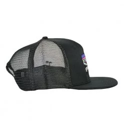 Grassroots California New Mile High Sunset Dri-Bear Black Mesh Snapback Hat