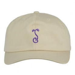 Grassroots California New Simply Sprouted Cream Purple Dad Hat