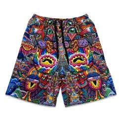 Grassroots California Chris Dyer Bullish Man Mesh Shorts New