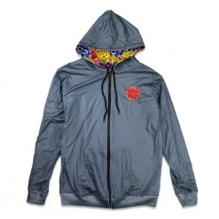 Grassroots California New KGB Glass Assorted Donuts Reversible Zip Up Hoodie