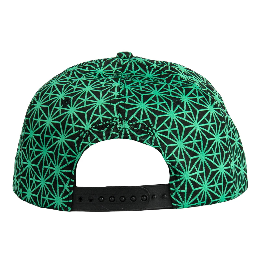Grassroots California New Removable Bear Geo Triangles Seafoam Snapback Hat 5 Grassroots California New Removable Bear Geo Triangles Seafoam Snapback Hat