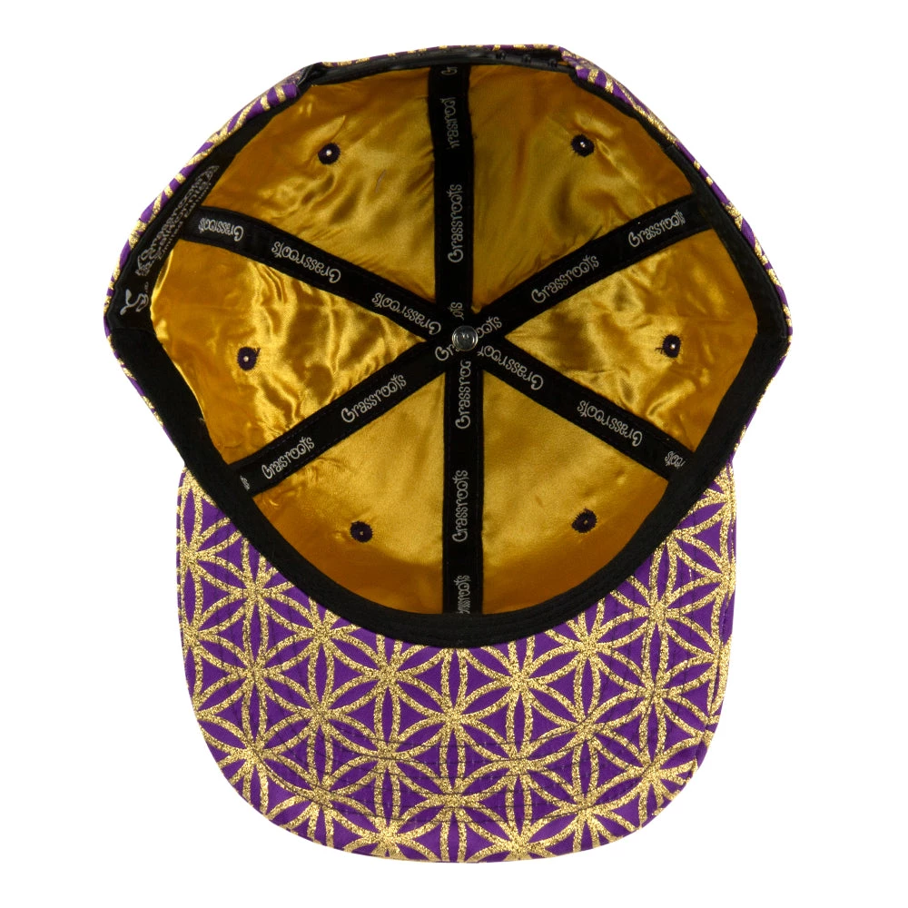 Grassroots California New Removable Bear Flower Of Life Royal Snapback Hat 3 Grassroots California New Removable Bear Flower Of Life Royal Snapback Hat