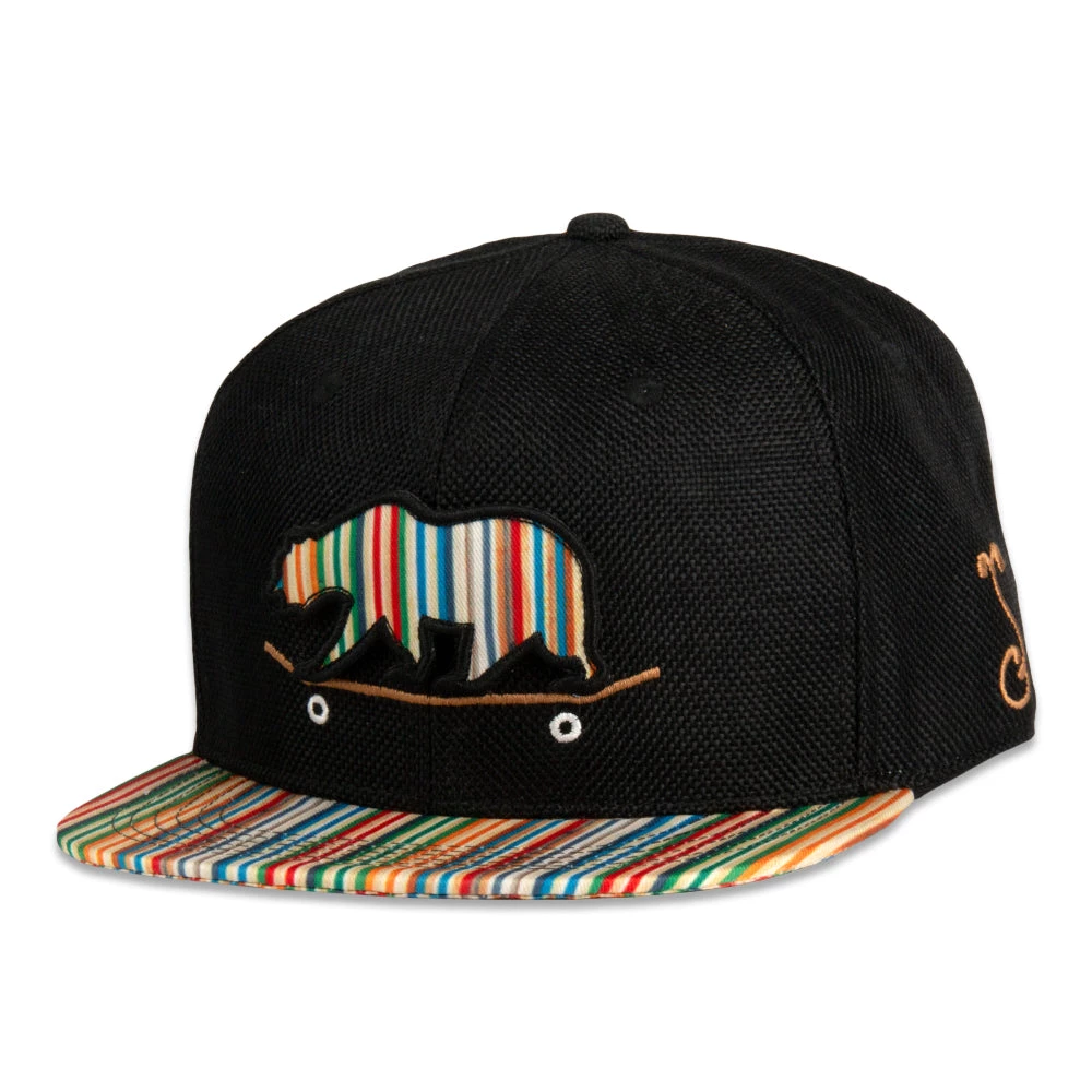 Grassroots California New Removable Bear Skateboard Deck Black Fitted Hat 3 Grassroots California New Removable Bear Skateboard Deck Black Fitted Hat