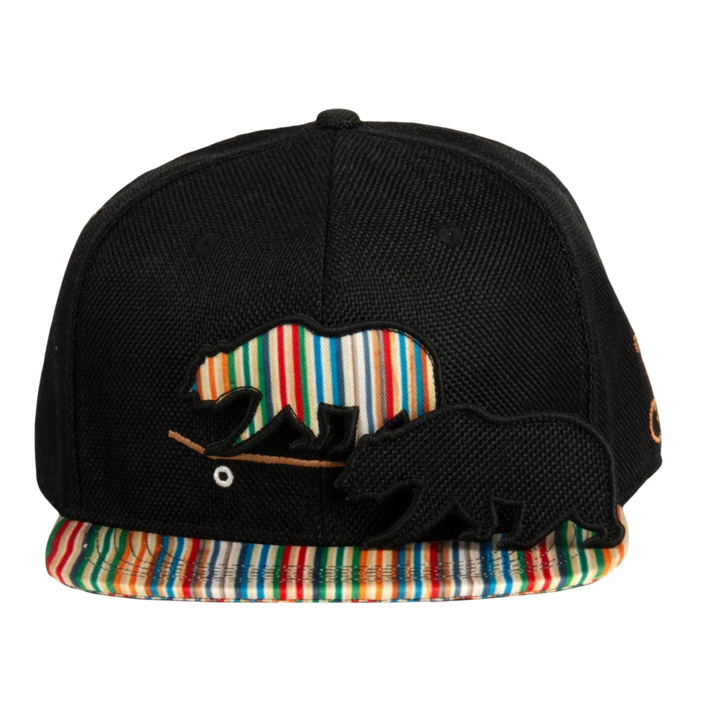 Grassroots California New Removable Bear Skateboard Deck Black Fitted Hat 8 Grassroots California New Removable Bear Skateboard Deck Black Fitted Hat