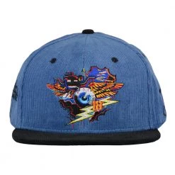 Grassroots California Rick Griffin Hopi Mask Teal Fitted Hat