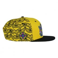 Grassroots California Chris Dyer Harmoneyes Yellow Snapback New