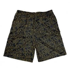 Grassroots California New Method Man Killa Bees Script Mesh Shorts